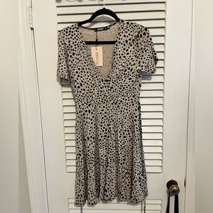 NWT Missguided Wrap Dress
